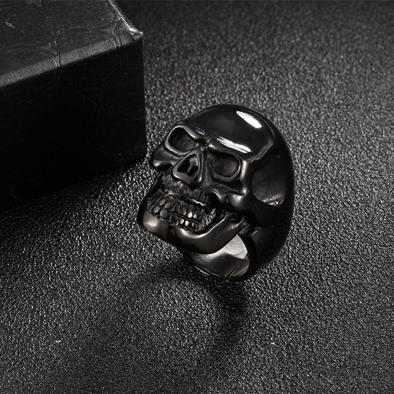 Men's Skull Ring 4