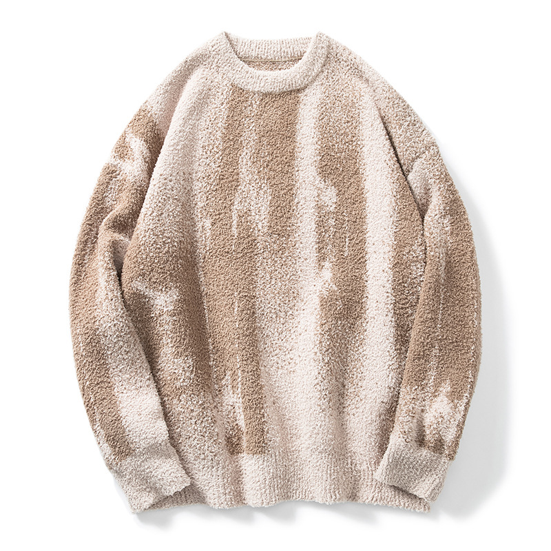 Casual Loose Oil Painting Sweater