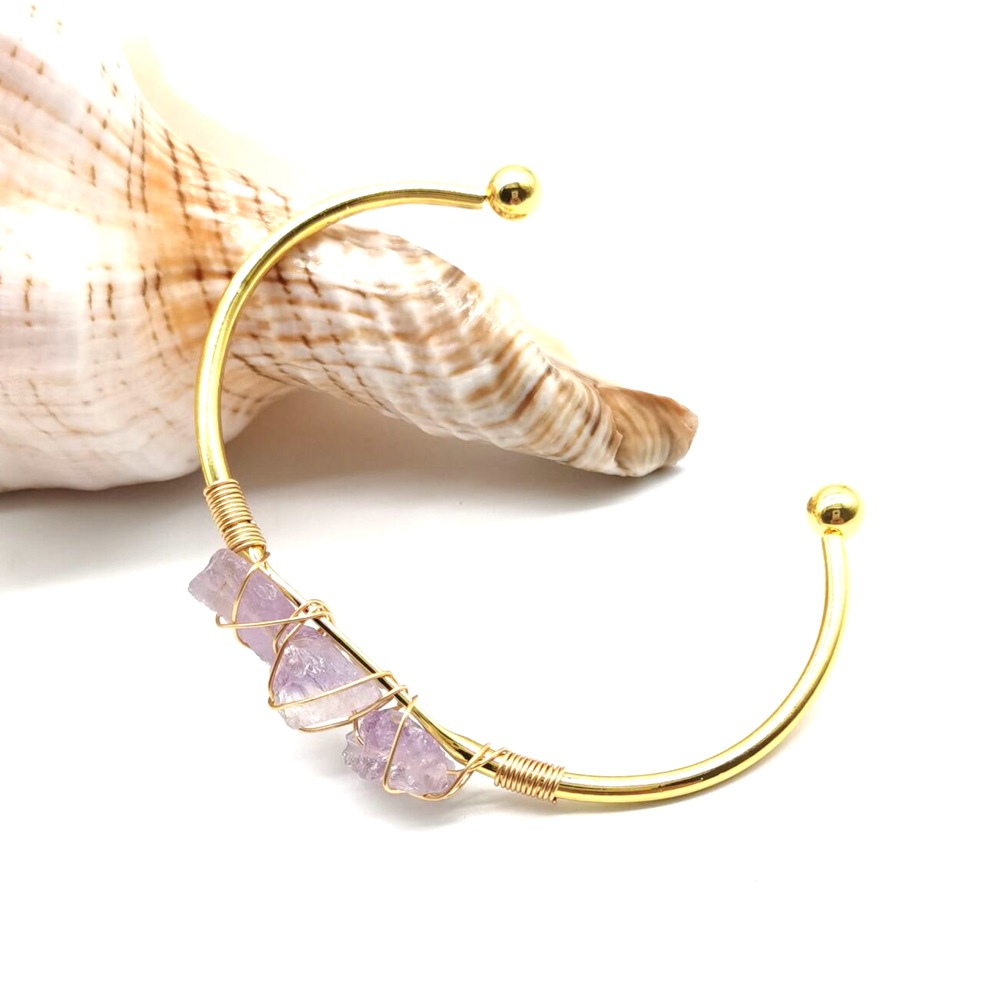 Natural Raw Gemstone Bracelet 6