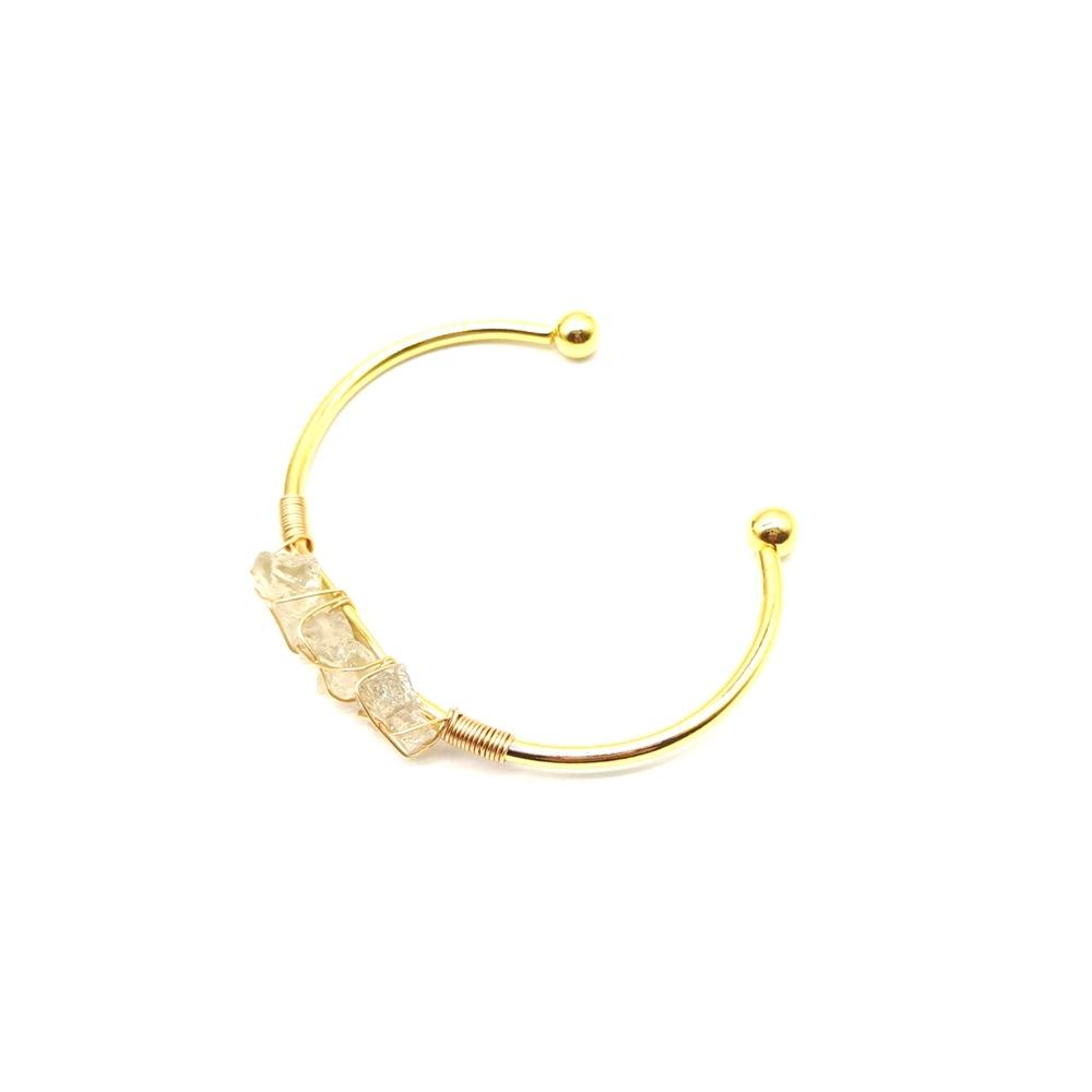 Natural Raw Gemstone Bracelet 8