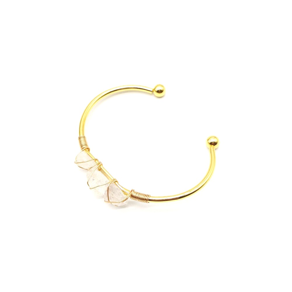 Natural Raw Gemstone Bracelet 2