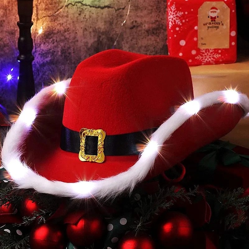 Christmas Cowboy Hat 5