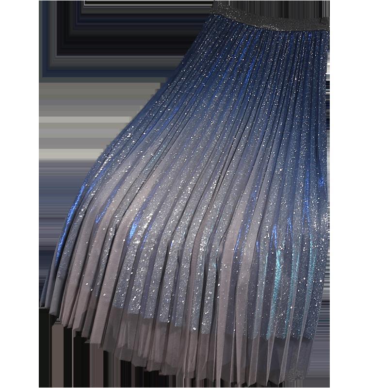 High-end Mesh Skirt Details