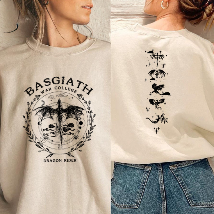 Women's Polyester Round Neck Printed Pullover - Image 2