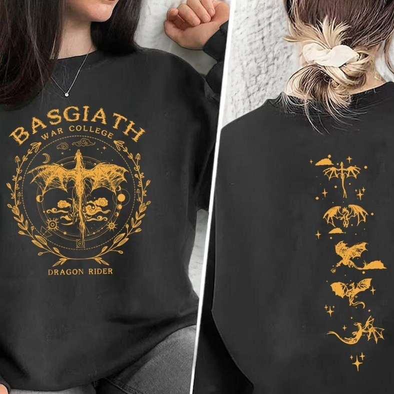 Women's Polyester Round Neck Printed Pullover - Image 3