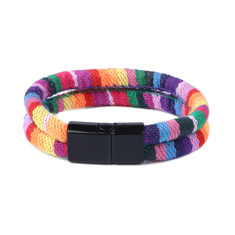 Colorful Fabric Jewelry 4
