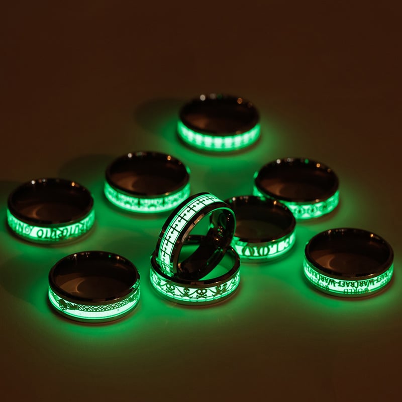 Magic Shiny Luminous Fluorescent Ring 4