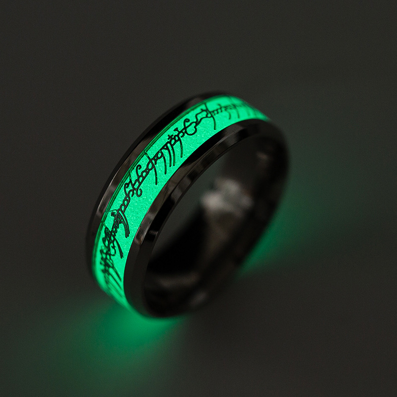 Magic Shiny Luminous Fluorescent Ring 5