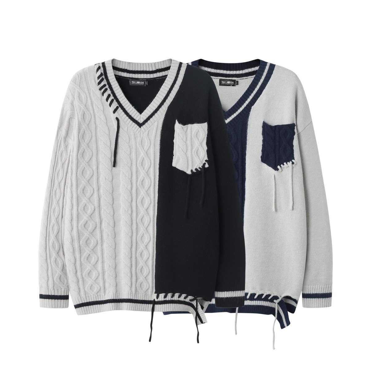 Loose Knitted Sweater Image 6