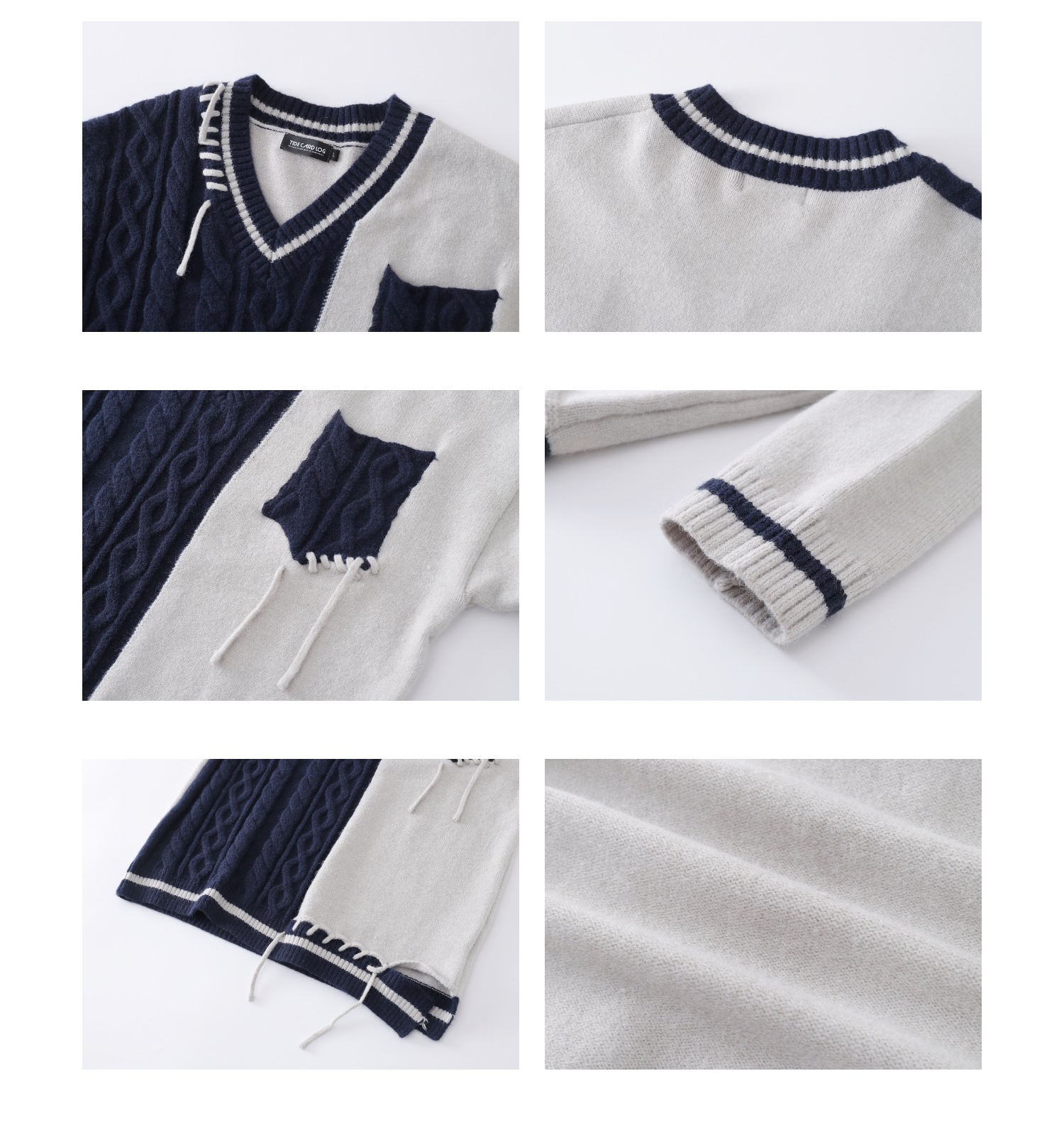 Loose Knitted Sweater Image 7