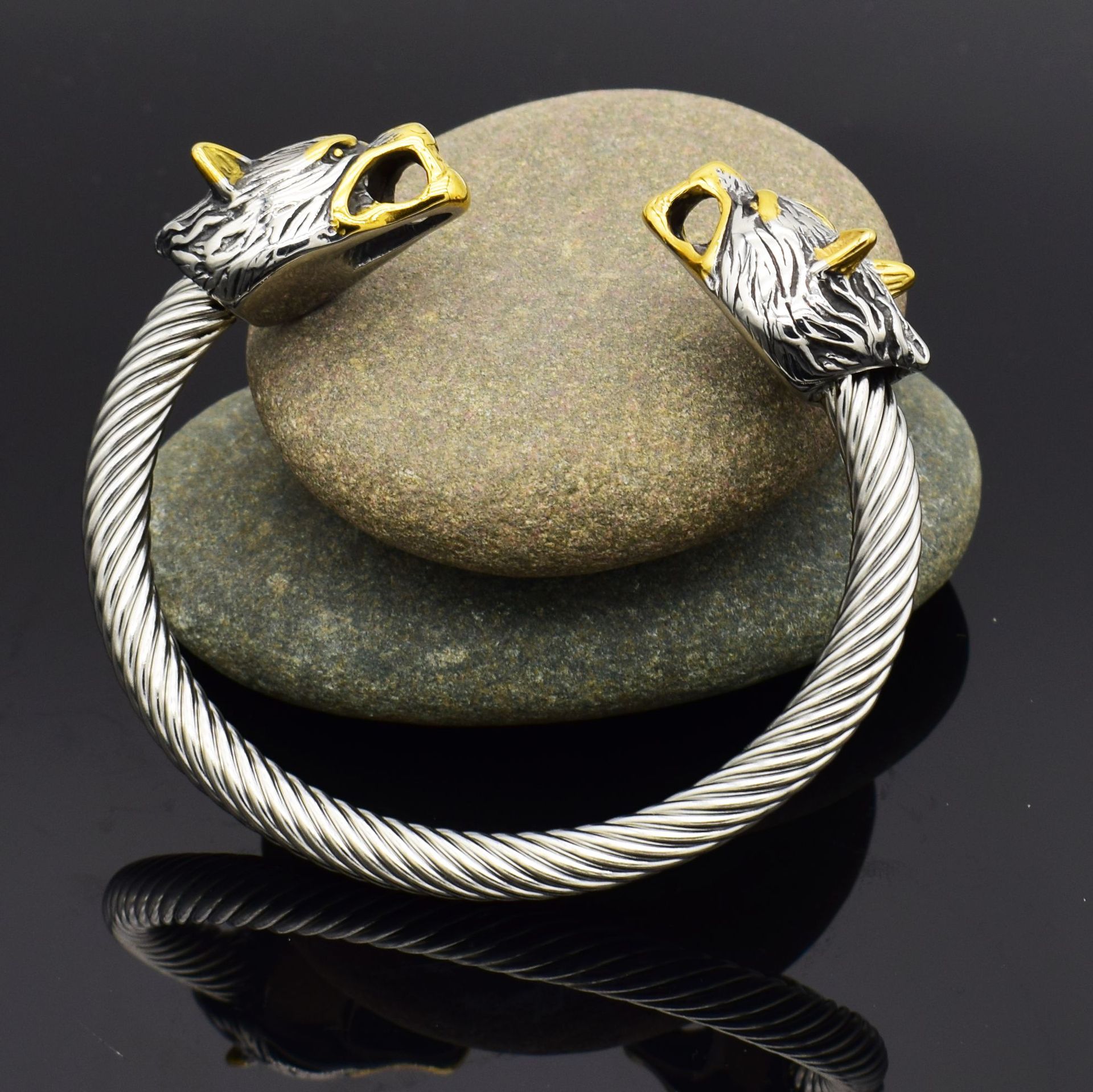 Handcrafted Stainless Steel Bracelet