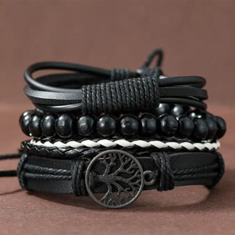 Vintage Weave Men's Bracelet in Lifestyle