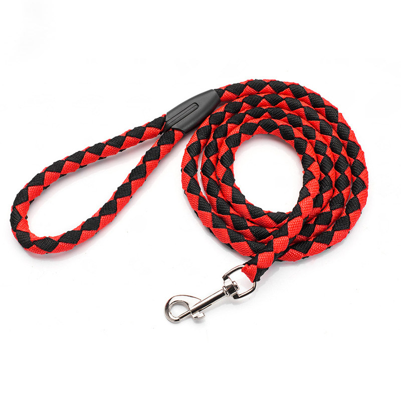 Nylon Braided Dog Leash - Different Colors