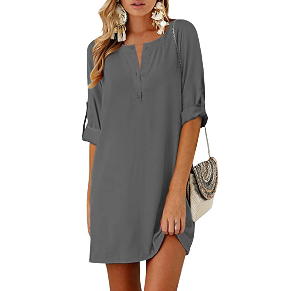 Model Wearing Dress
