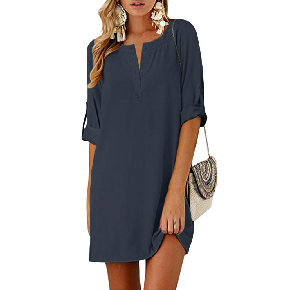Gray Dress