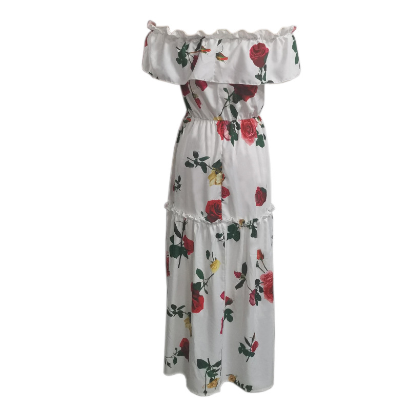 Women's Fashion Off-shoulder Loose Dress Image 6