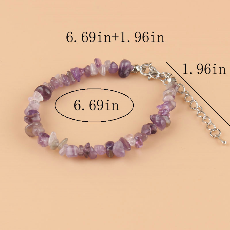 Women's Natural Gravel Bracelet Image 3