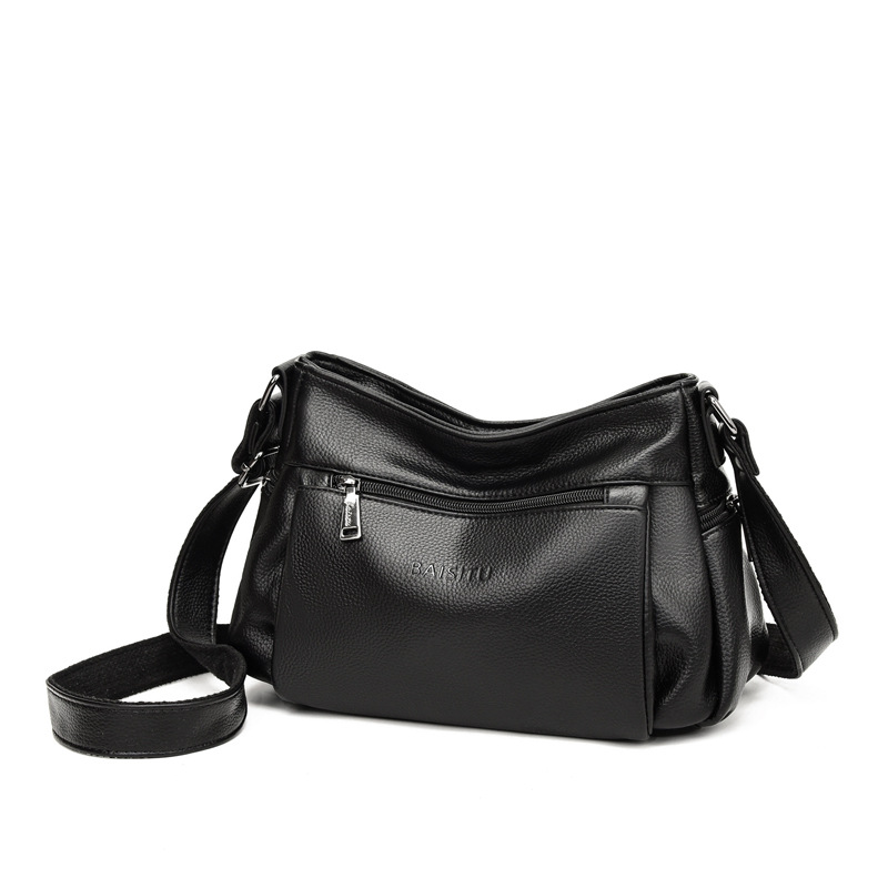 Pleated Simple One-shoulder Bag 1