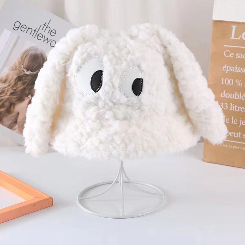 Cute Rabbit Plush Hat 7