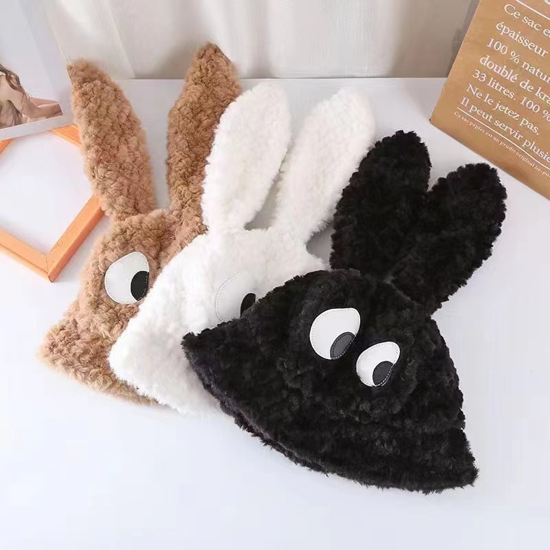 Cute Rabbit Plush Hat 2