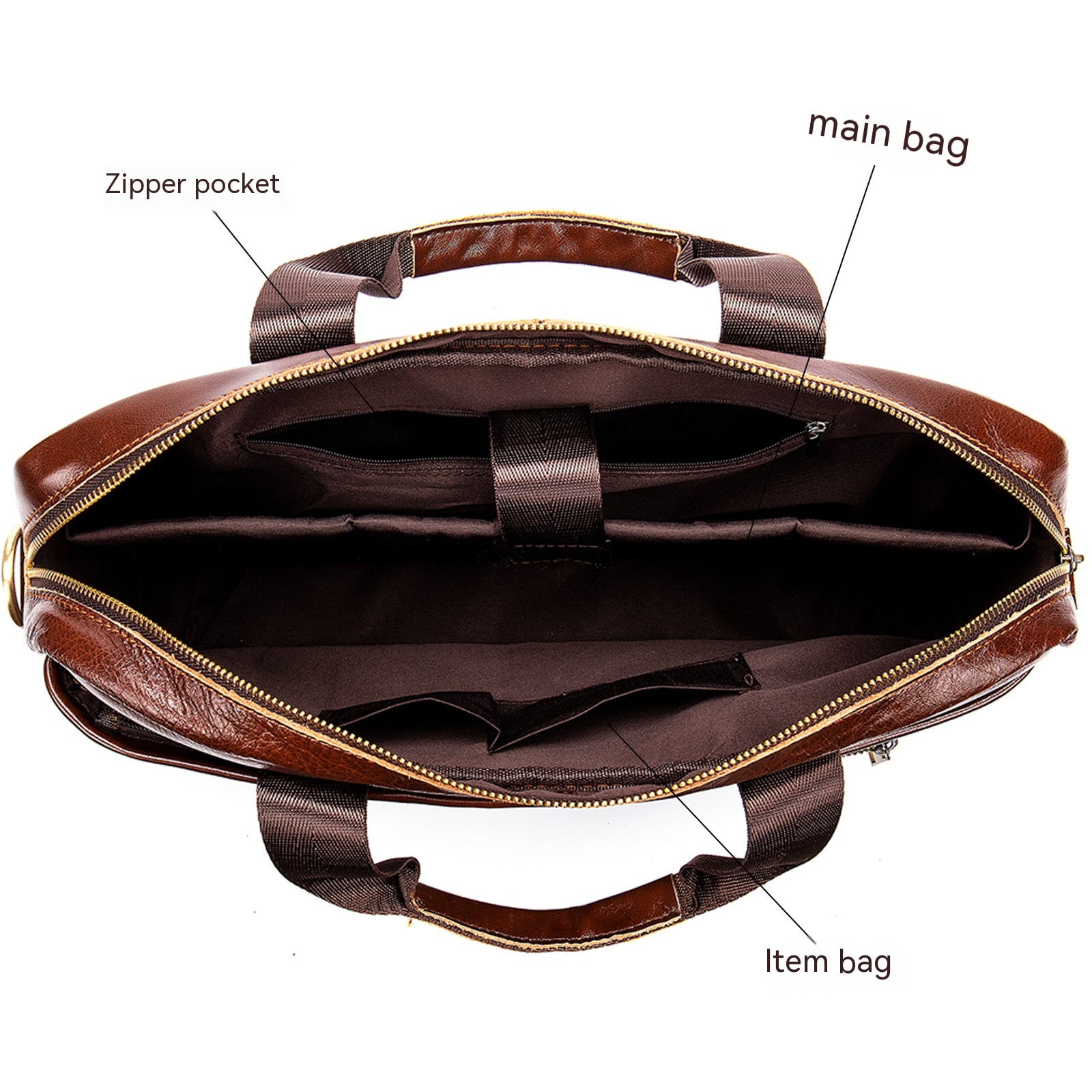 Men's Leather Briefcase 6