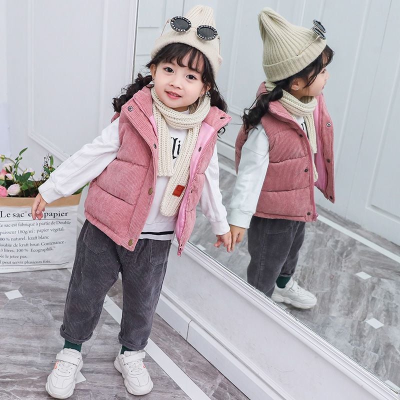 Children's Cotton Vest Padded Jacket - Image 5