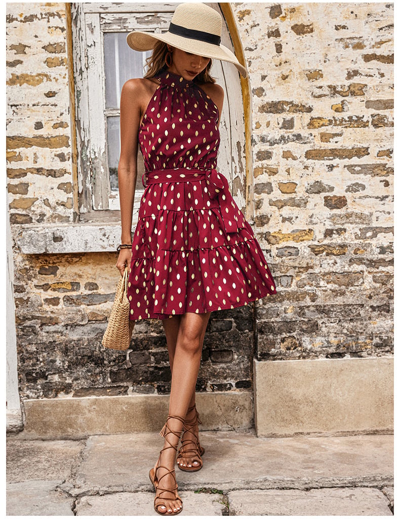 Polka Dot Dress Image 6