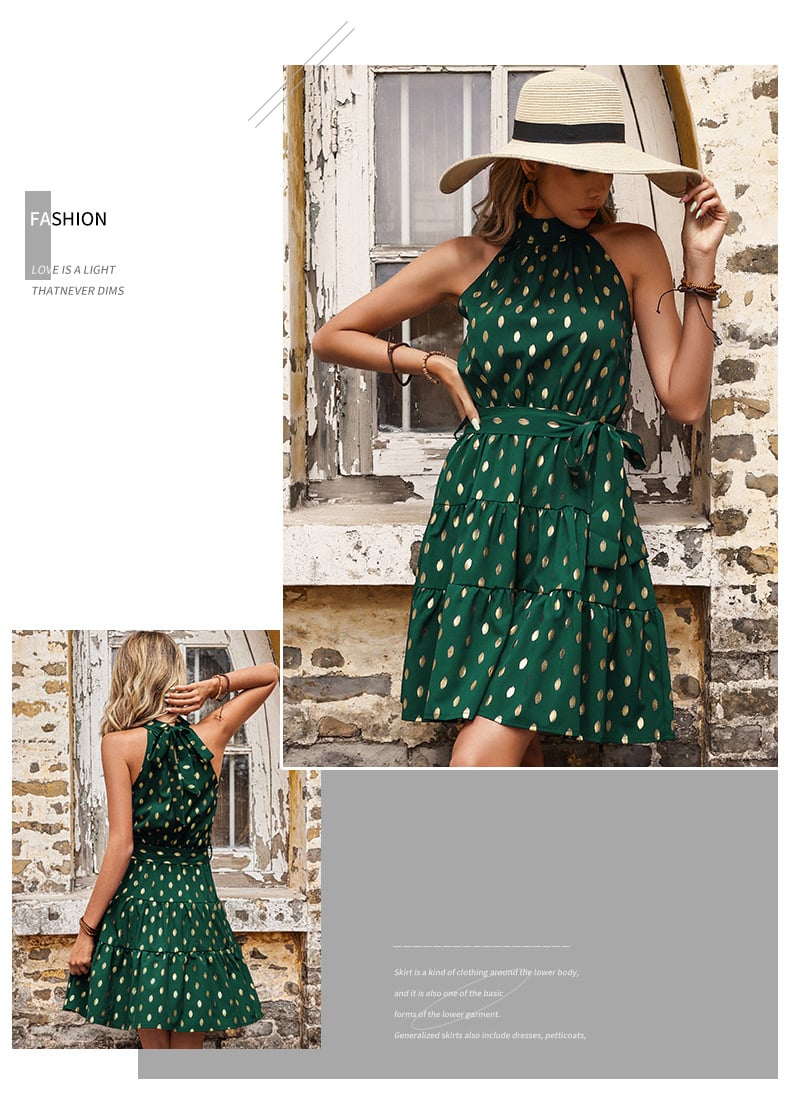 Polka Dot Dress Image 7