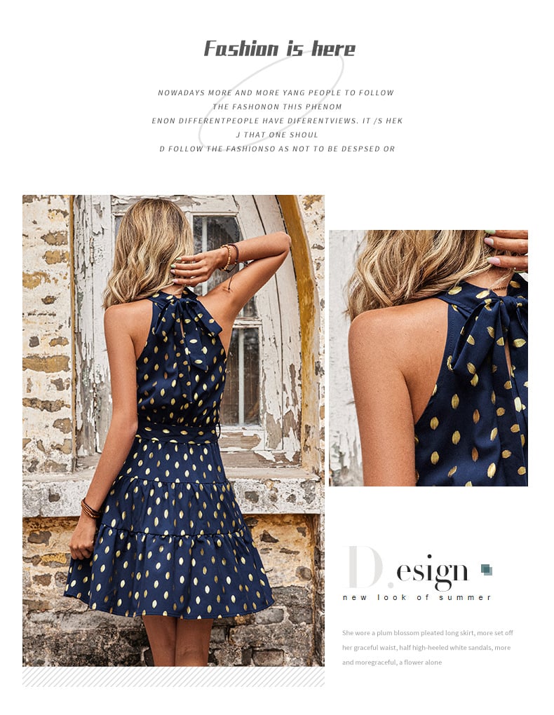 Polka Dot Dress Image 2