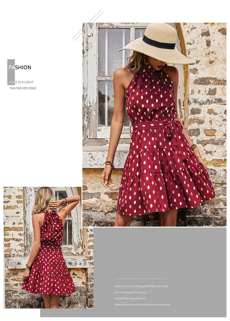Polka Dot Dress Image 5