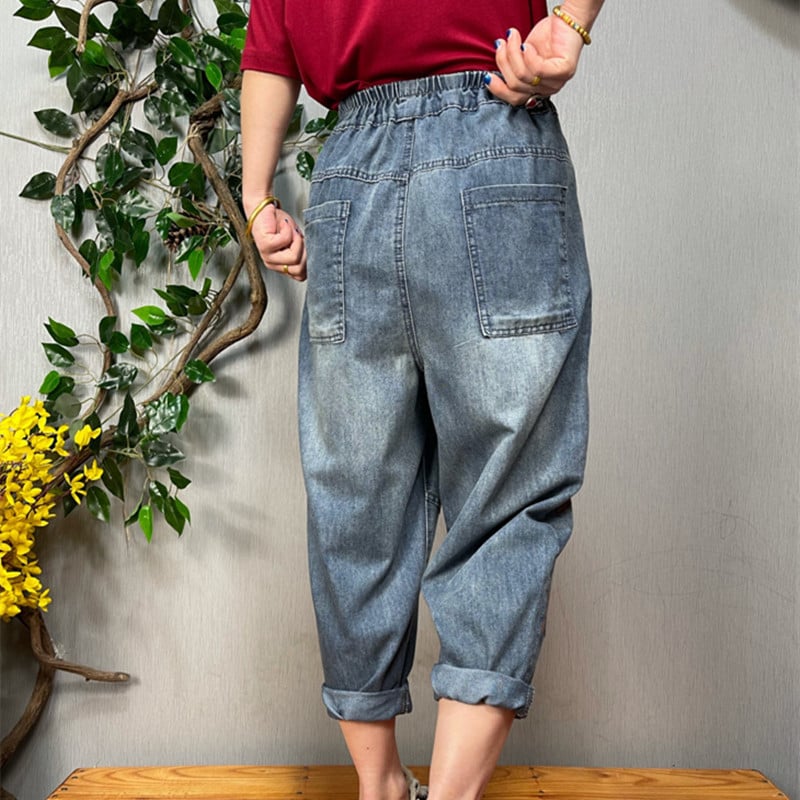 Vintage Embroidered Jeans 5