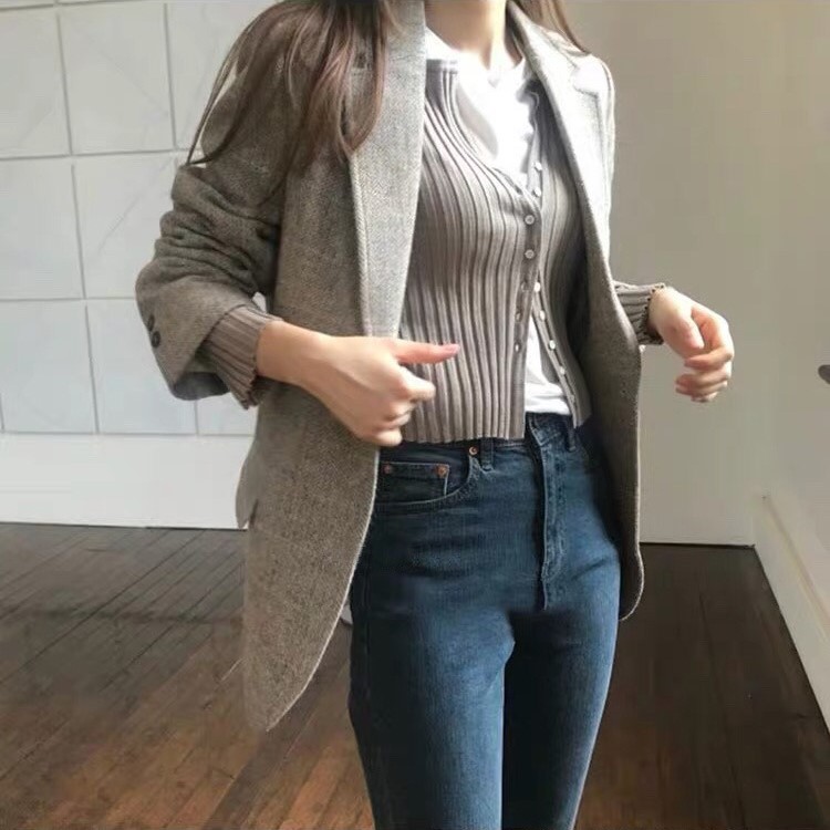 Korean Wool Suit Image 3