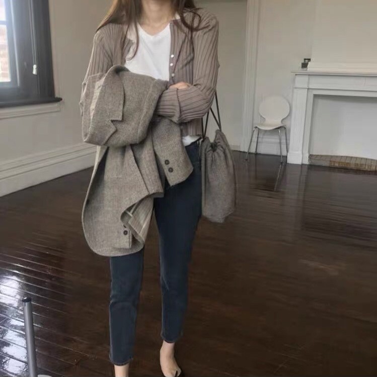 Korean Wool Suit Image 1