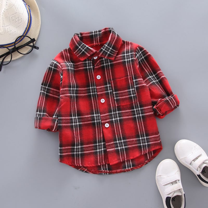 Plaid Shirt Details