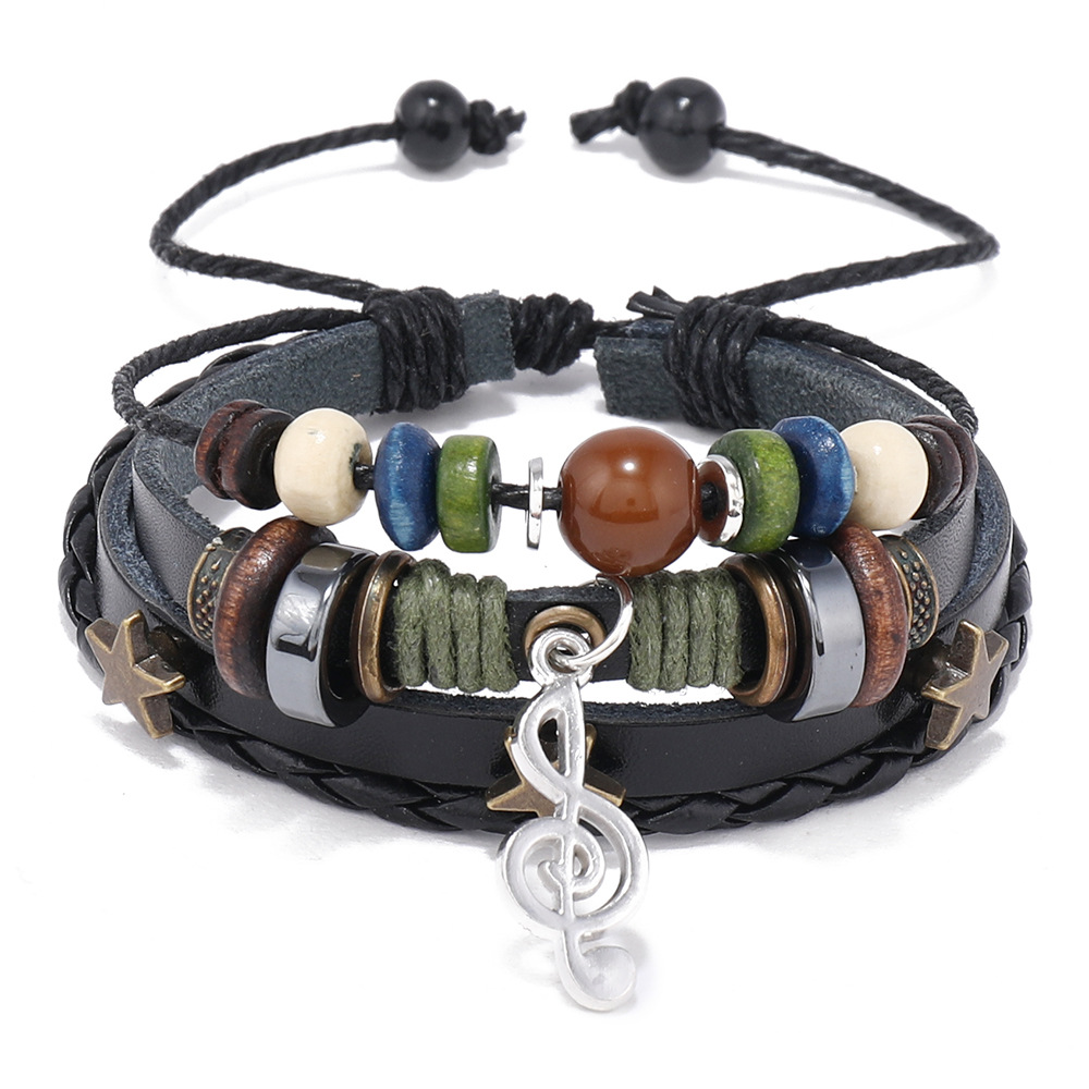 Adjustable Leather Bracelet
