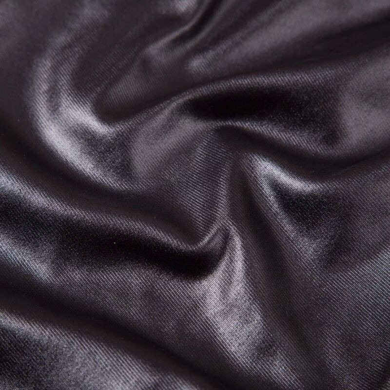 Pantalones de Cuero Sintético y Terciopelo Delgados