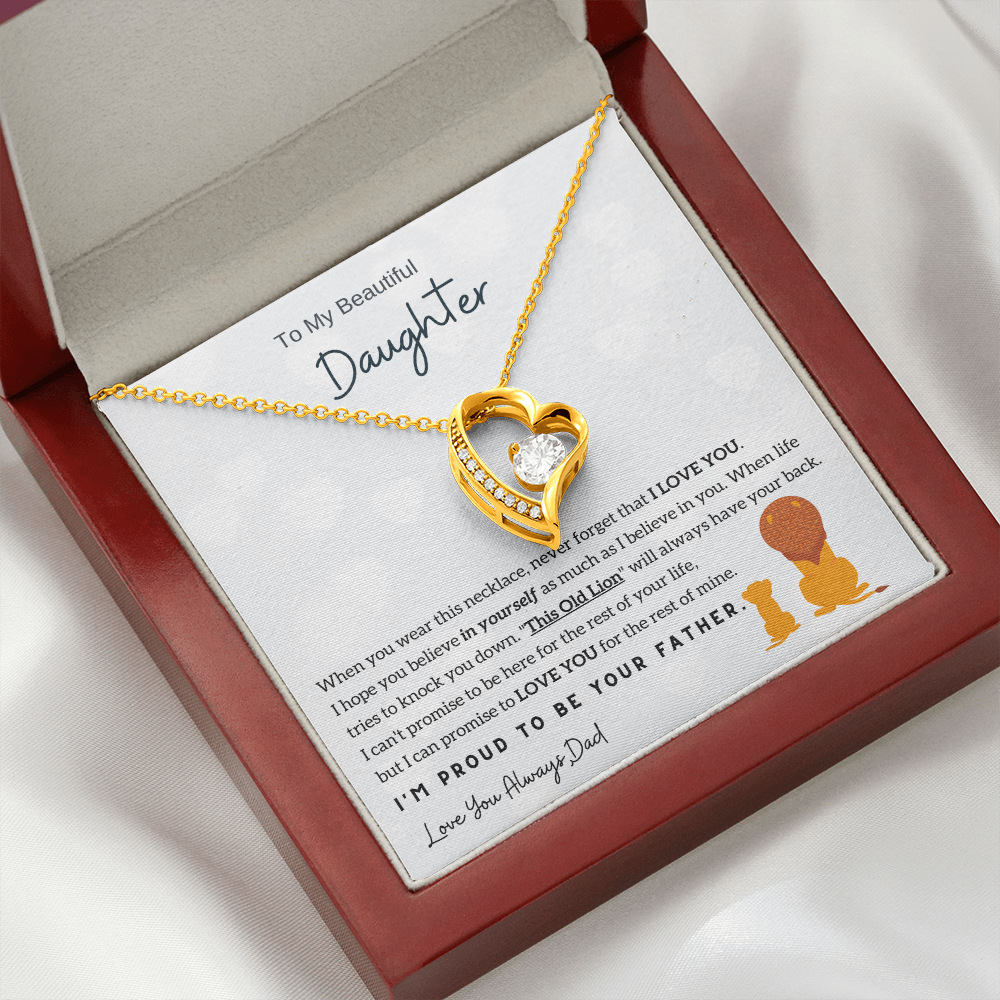 Heart Necklace with Gift Box