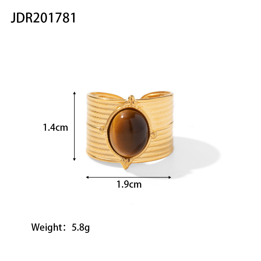 Josie Gold Ring Image 6