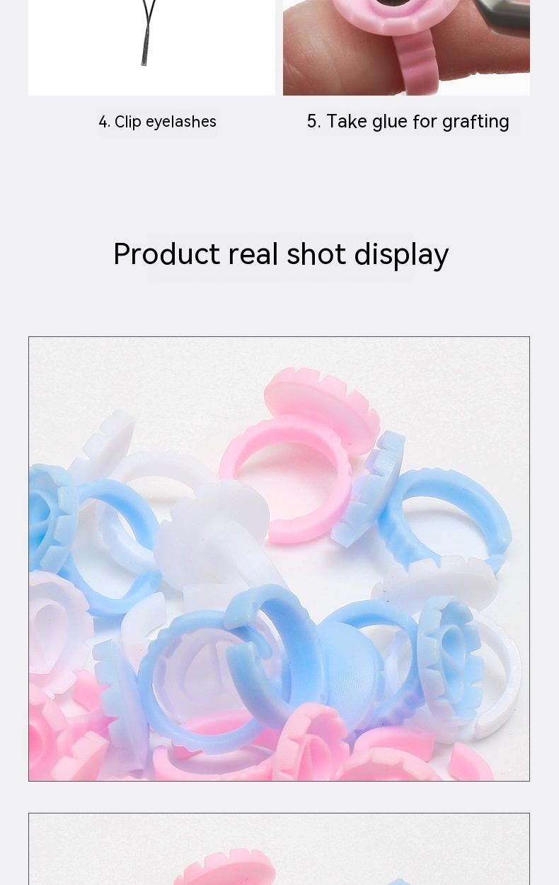 Grafting Eye Lash Glue Ring Image 7