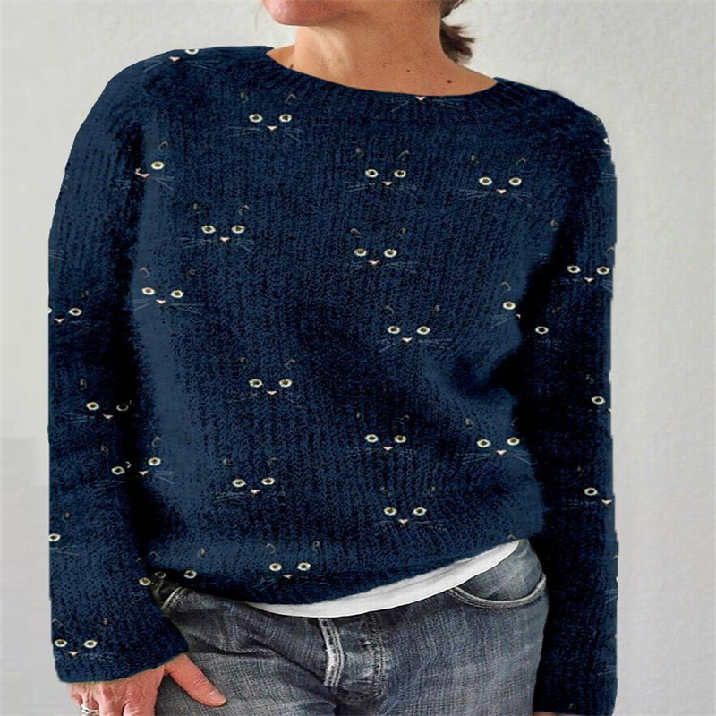 Women's Casual Velvet Sweater