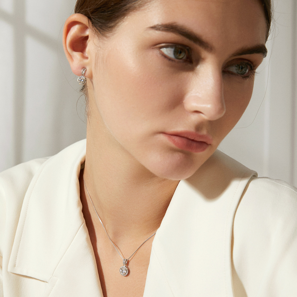 PAG & MAG Moissanite Earrings