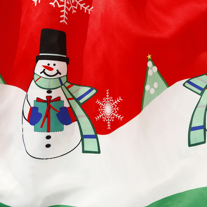 3D Christmas Series Snowman Skirt Image 3