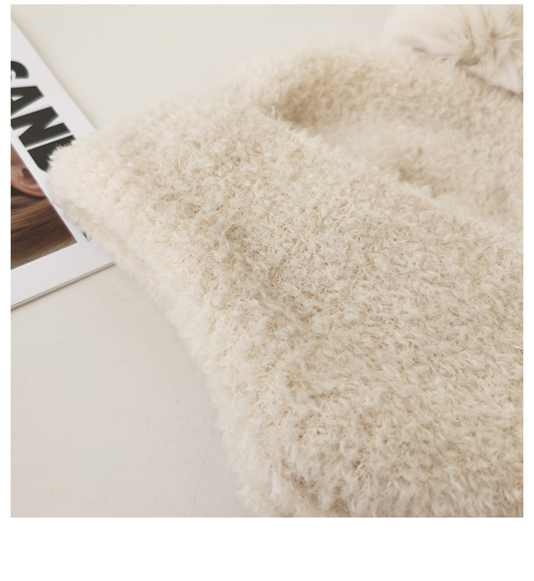 Cute Campus Zaihuile Earflaps Thermal Knitting Woolen Cap Image 1