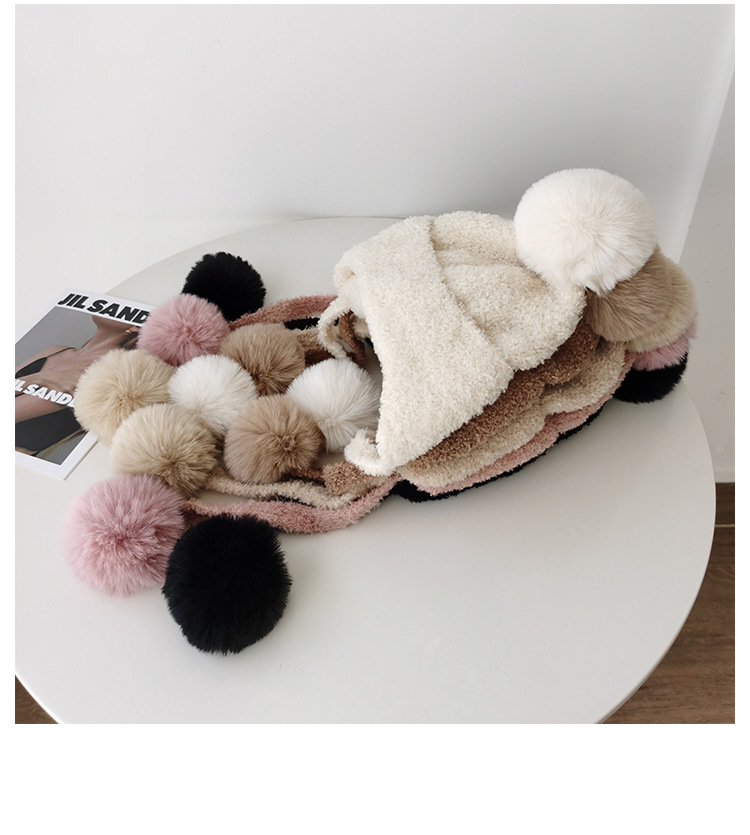Cute Campus Zaihuile Earflaps Thermal Knitting Woolen Cap Image 12