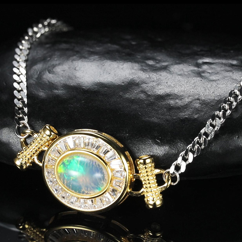Light Luxury Bracelet Natural Opal Bracelet