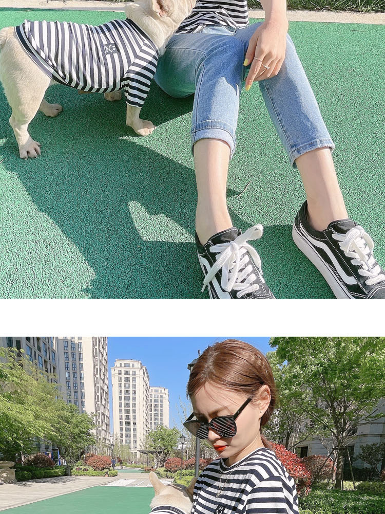 Striped Modal Cotton T-shirt