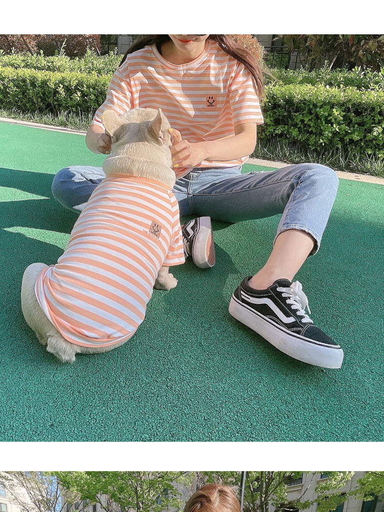 Striped Modal Cotton T-shirt