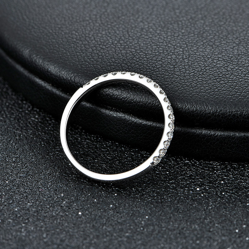 Sterling Silver Moissanite Ring - Image 4