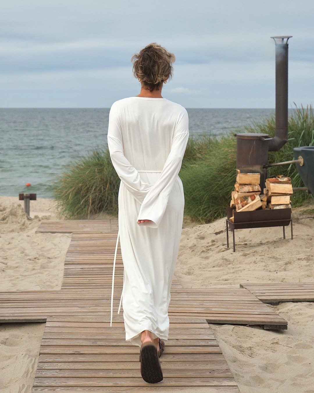 Knitted Slip Nightdress - Image 6