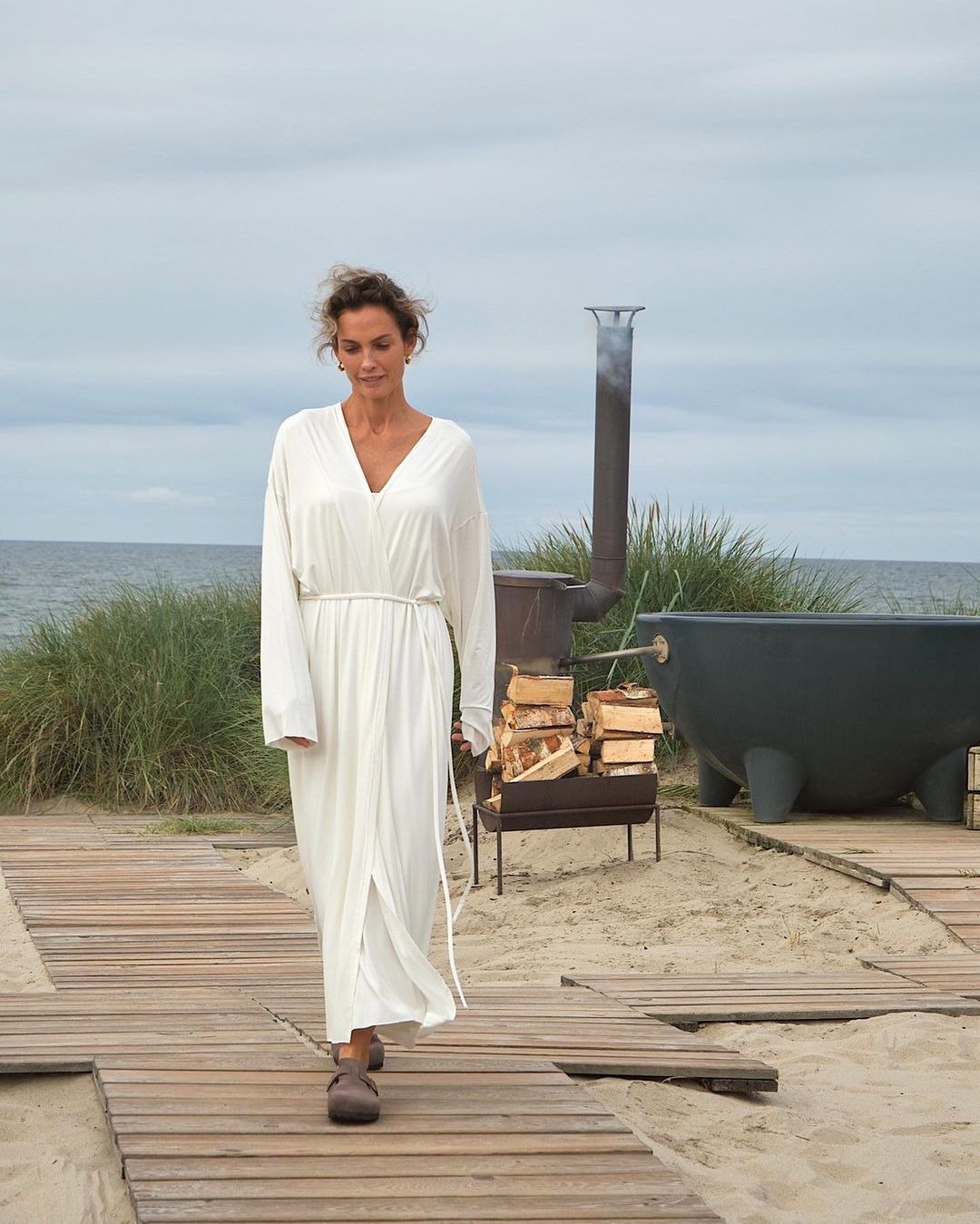 Knitted Slip Nightdress - Image 7